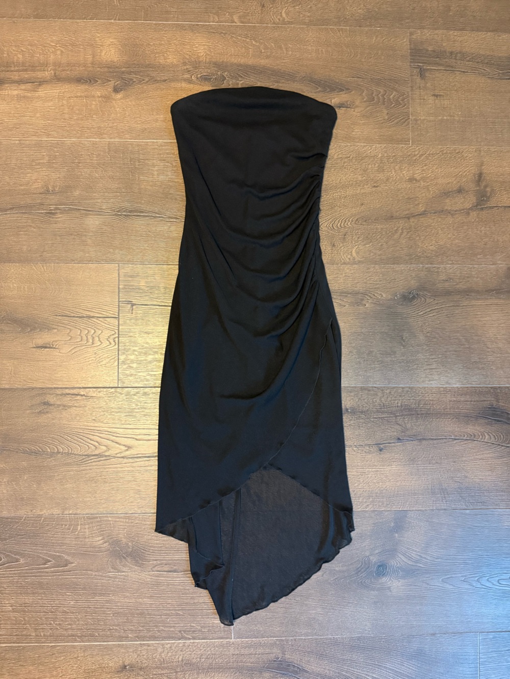 Strapless Black Dress